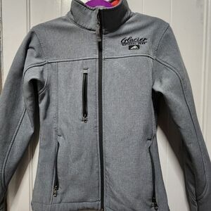 Grey Glacier National Park Prairie Mountain Jacket Size S.